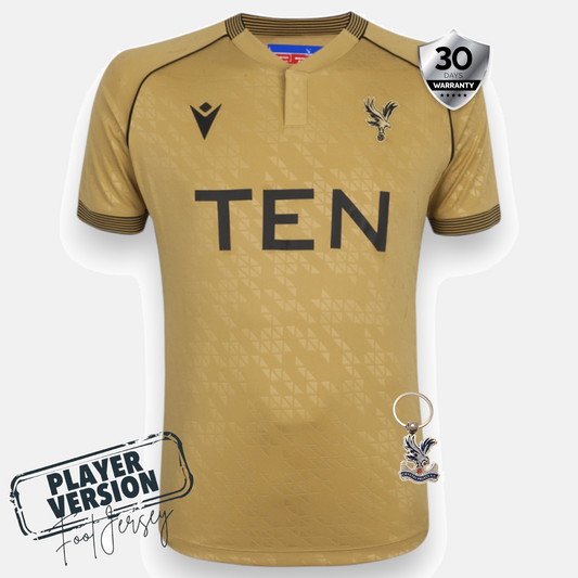 Crystal Palace Player Away Eagle Gold Jersey 2025/26