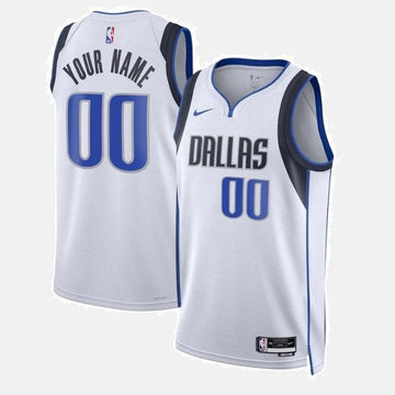 Dallas Mavericks Unisex 2023 White NBA Jersey - Association Edition