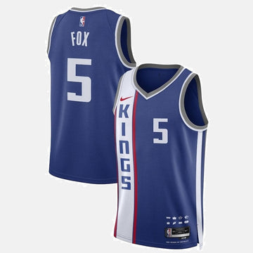De'Aaron Fox Sacramento Kings Unisex 23/24 NBA Jersey - Blue - City Edition