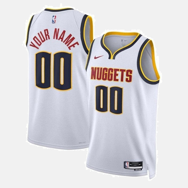 Denver Nuggets Unisex 2023 White NBA Jersey - Association Edition
