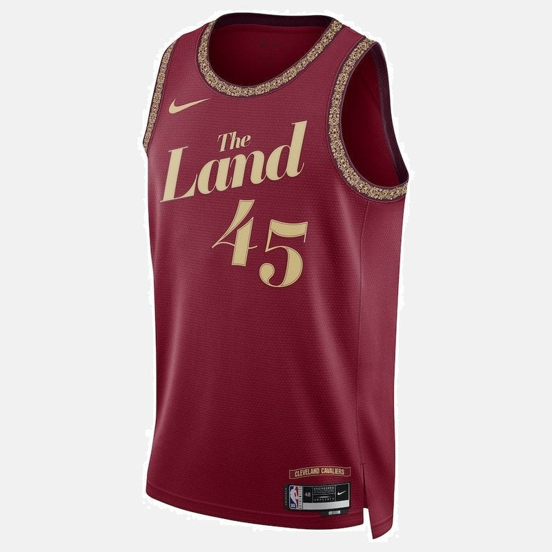 Donovan Mitchell Cleveland Cavaliers Unisex 23/24 NBA Jersey - Wine - City Edition