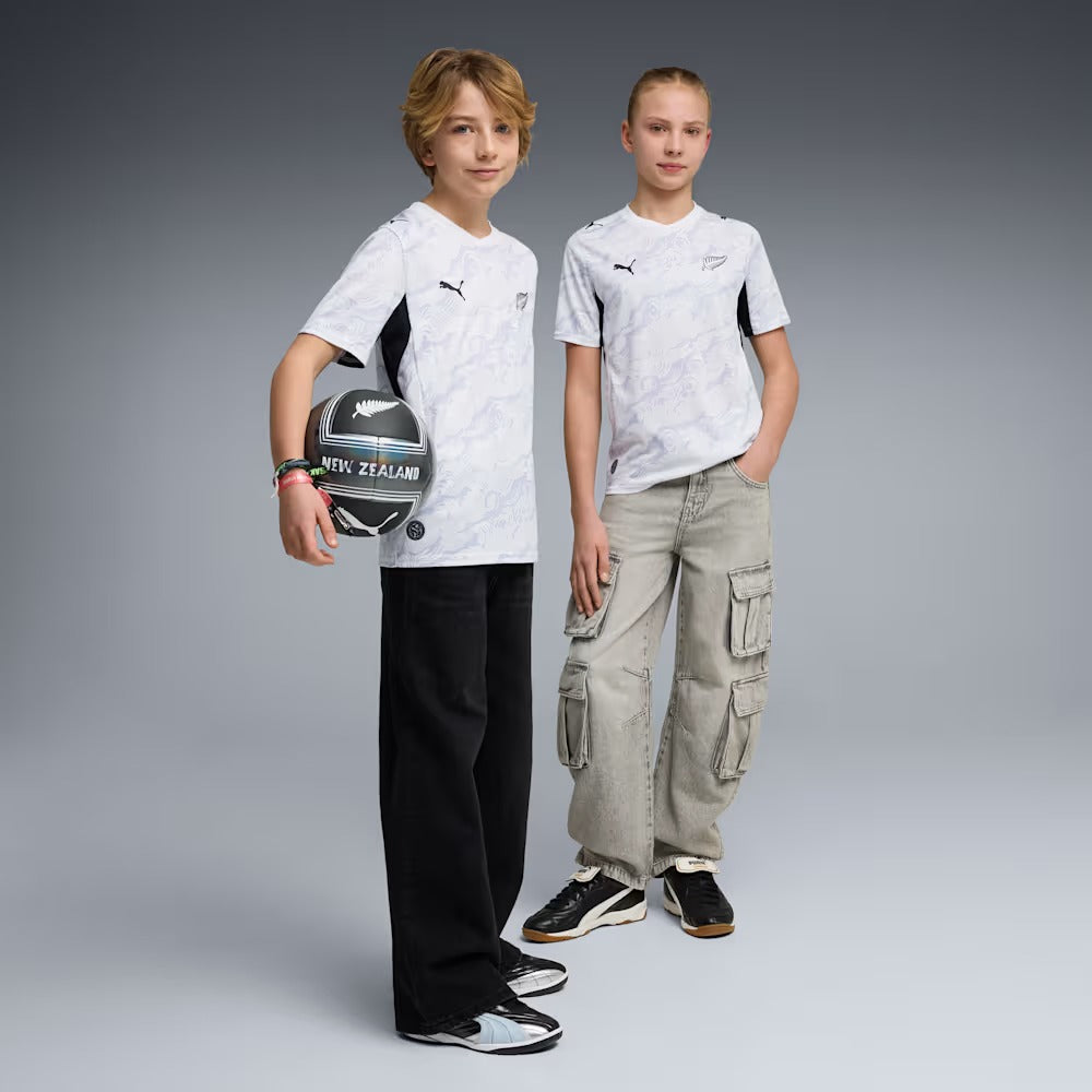 New Zealand World Cup 2026 Away Kids Kit