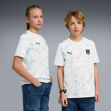 Austria World Cup 2026 Away Kids Kit