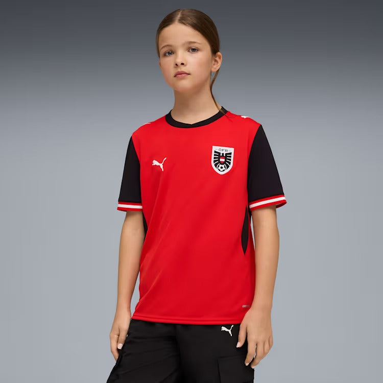 Austria World Cup 2026 Home Kids Kit