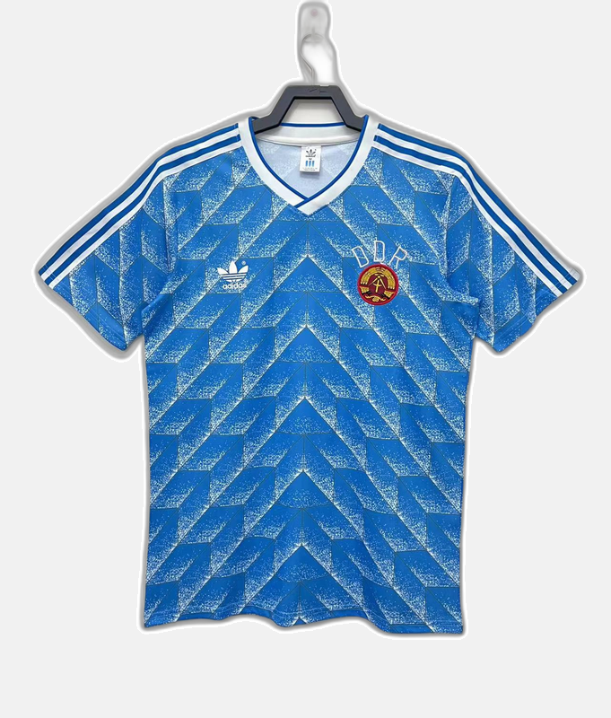East Germany 1988 II Away Jersey - Retro Version