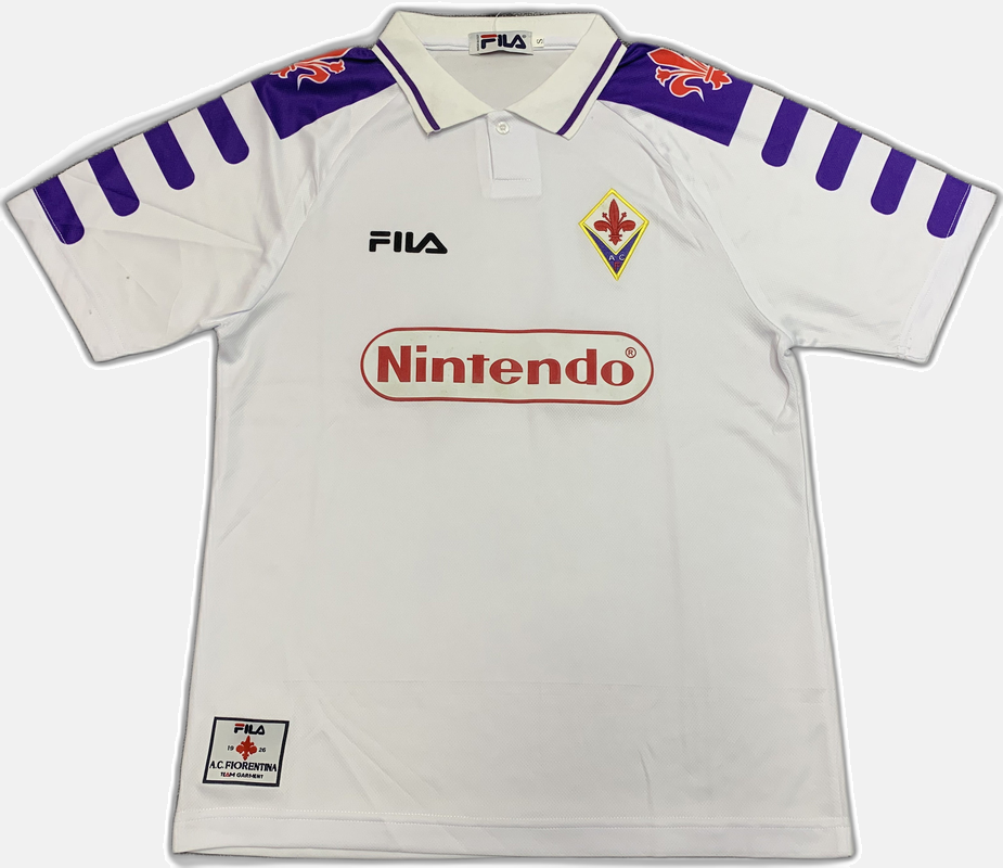 Fiorentina 98/99 II Away Jersey - Retro Version