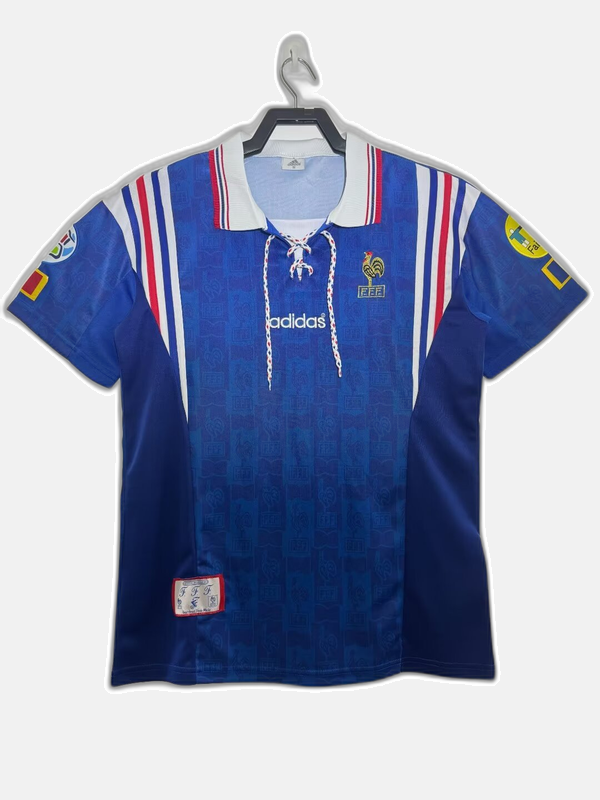 France 1996 I Home Jersey - Retro Version