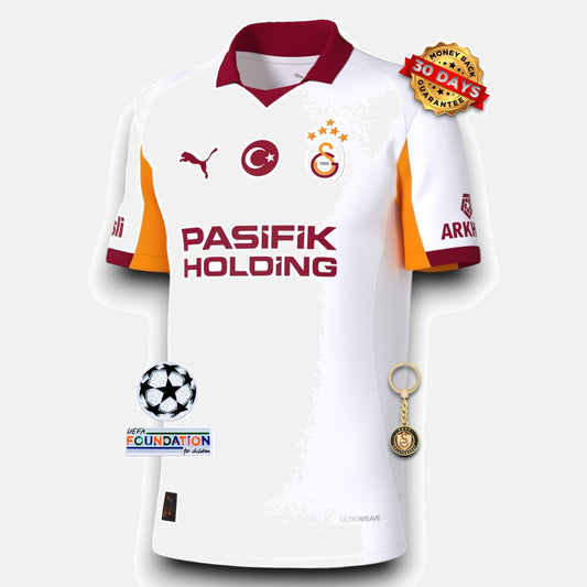 Galatasaray Away Jersey 2025/26 - With Sponsors