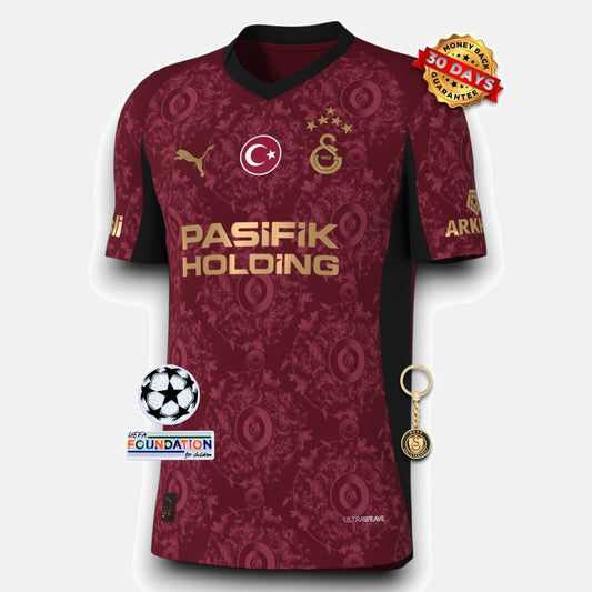 Galatasaray Third Jersey 2025/26 - With Sponsors