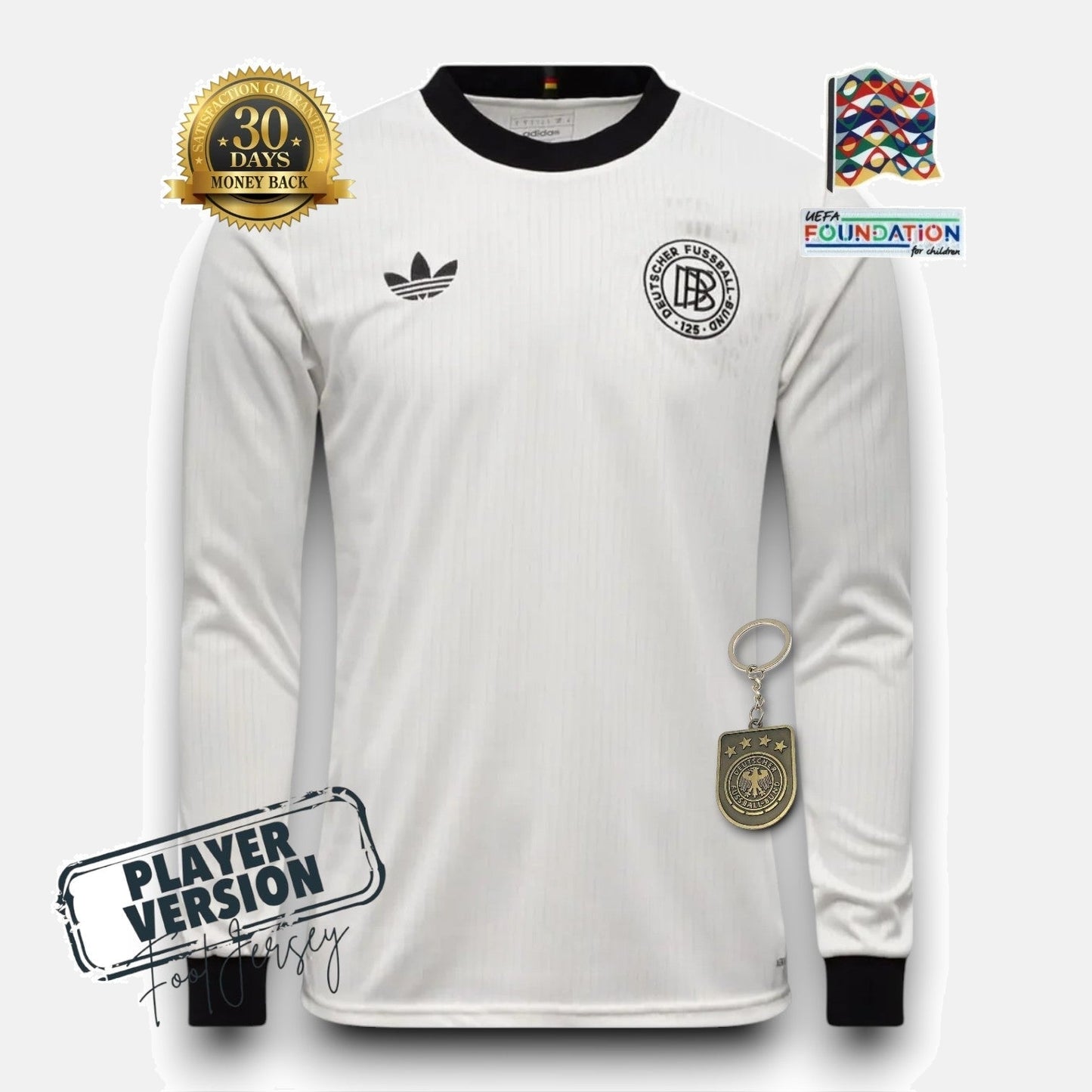 Germany 125th Anniversary Player Jersey Long Sleeve
