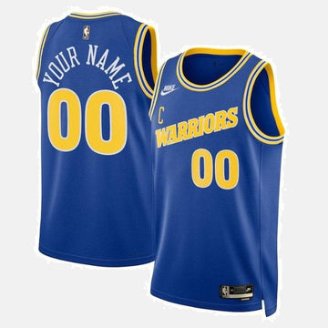 Golden State Warriors Unisex 2023 NBA Jersey - Classic Edition - Blue