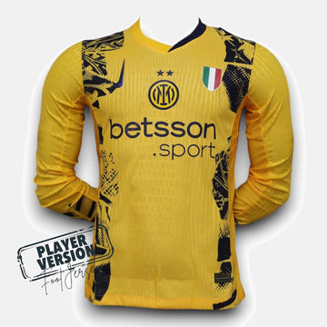 Inter Milan Third 2024/2025 Player Jersey - Long Sleeve