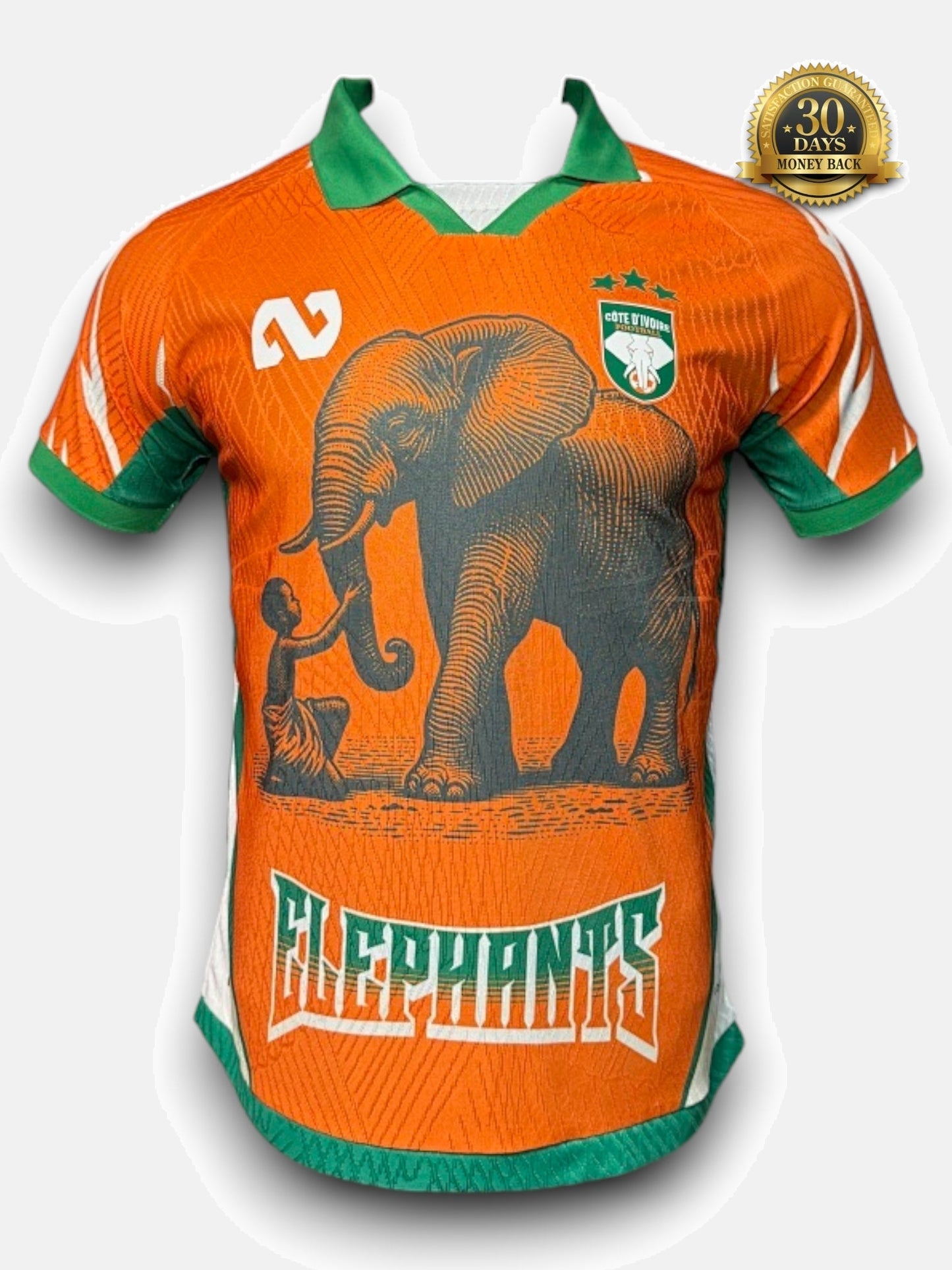 Ivory Coast Special Edition Orange Jersey - Player Version