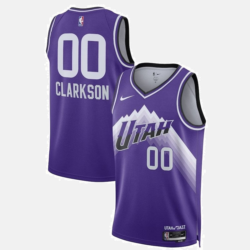 Jordan Clarkson Utah Jazz Unisex 23/24 NBA Jersey - Purple - City Edition