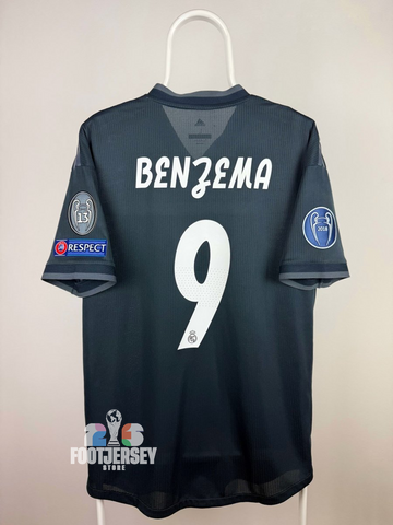Karim Benzema - Real Madrid 2018/19 away shirt AUTHENTIC 🇫🇷