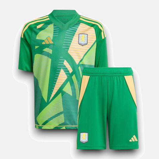 Kids Aston Villa Goalkeeper Kit 2024/2025