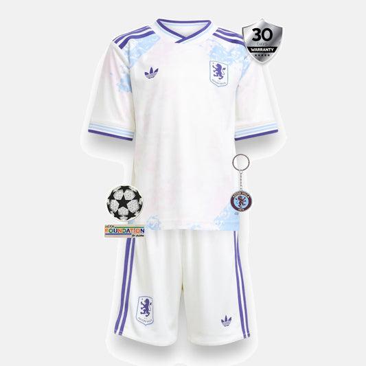 Kids Aston Villa Third Kit 2025/26