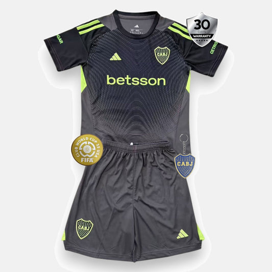 Kids Boca Juniors Goalkeeper Black 2025/26