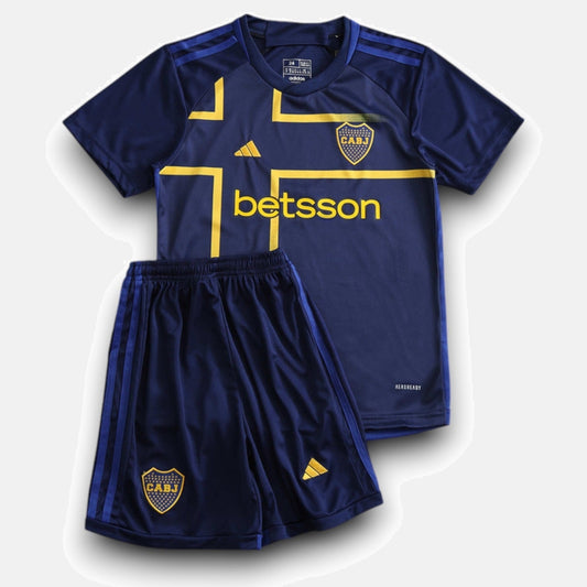 Kids Boca Juniors Third Kit 2024/25