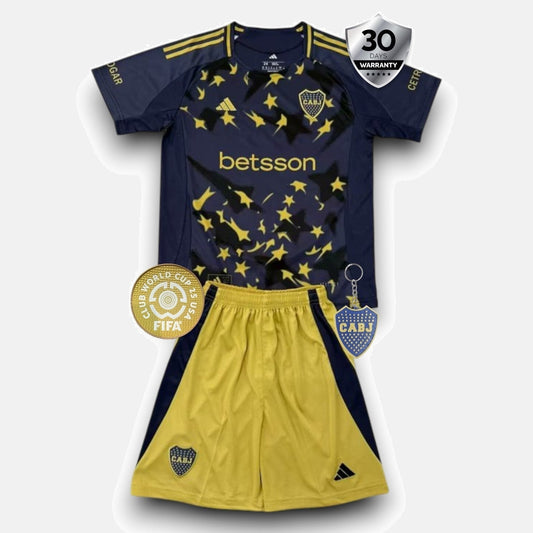 Kids Boca Juniors Third Kit 2025/26