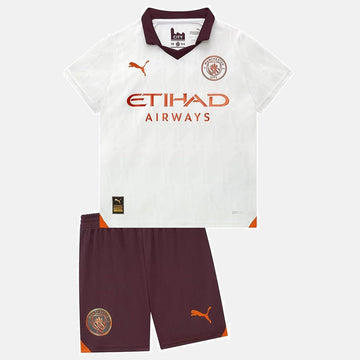 Kids Manchester City Away Kit 2023/2024
