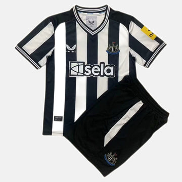 Kids Newcastle United Home Kit 2023/2024 - Black and White