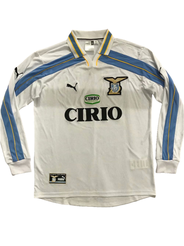 Lazio 00/01 II Away Long Sleeve Jersey - Retro Version