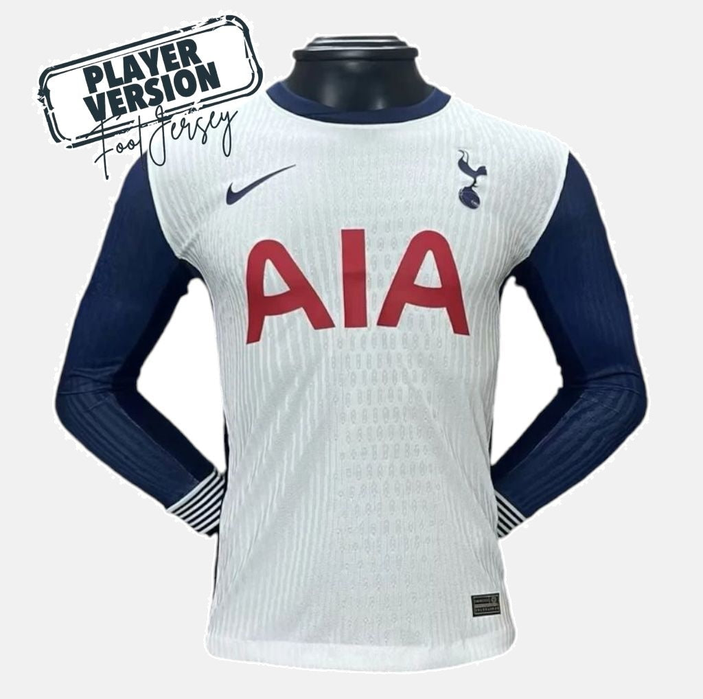 Tottenham Hotspur Player Home Jersey 2024/2025 Long Sleeve