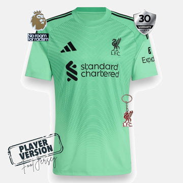 Liverpool Player Jersey Goalkeeper 2025/26