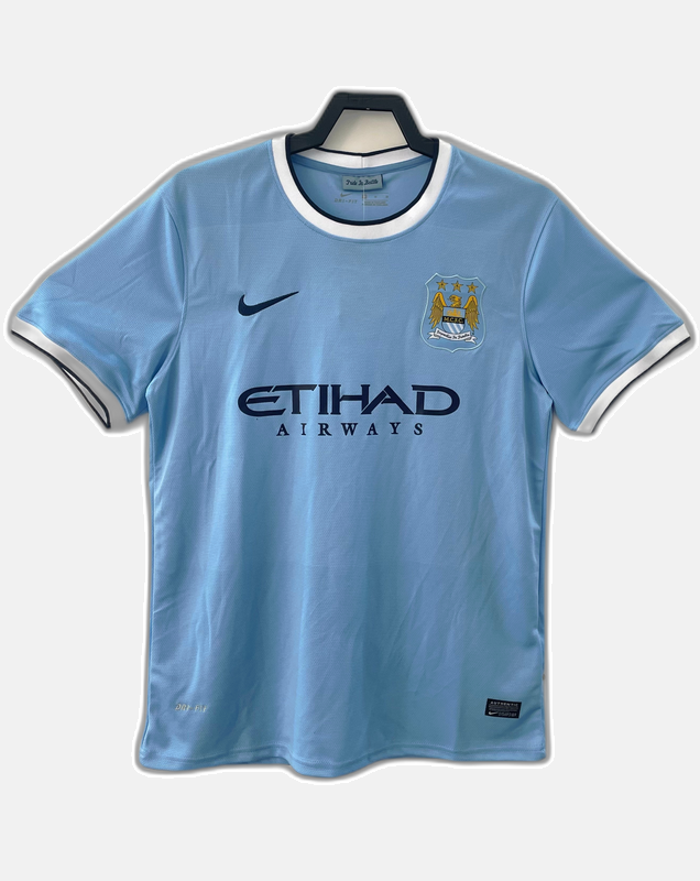 Manchester City 13/14 I Home Jersey - Retro Version