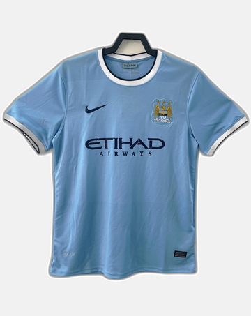 Manchester City 13/14 I Home Jersey - Retro Version