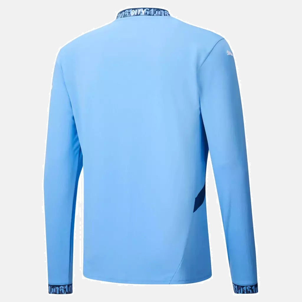 Manchester City Home Jersey 2024/2025 Long Sleeve