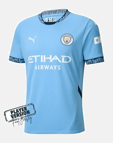 Manchester City Player Jersey Home 2024/2025