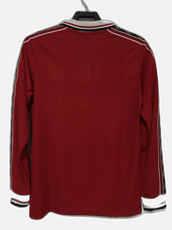 Manchester United 1998 I Home Jersey - Long Sleeve Retro Version