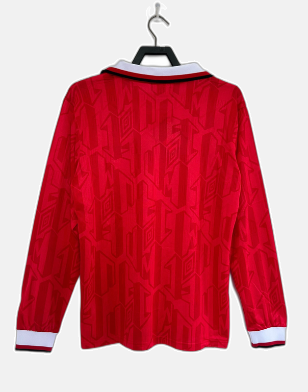 Manchester United 92/94 I Home Jersey - Long Sleeve Retro Version