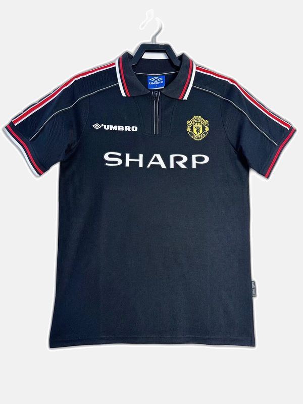 Manchester United 98/99 Black Jersey - Retro Version