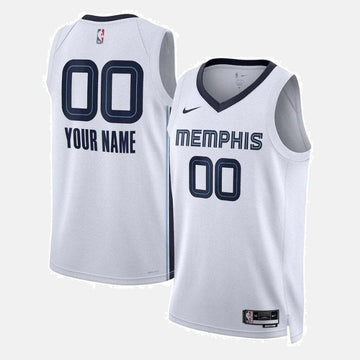 Memphis Grizzlies Unisex 2023 White NBA Jersey - Association Edition