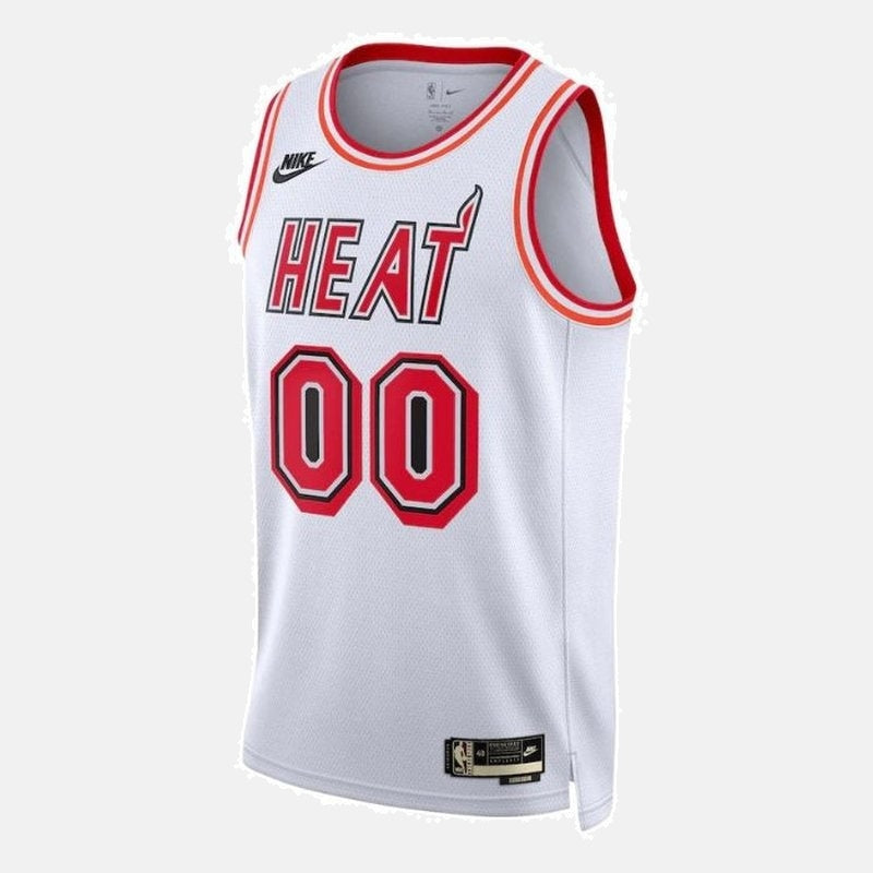 Miami Heat Unisex 2023 NBA Jersey - Classic Edition - White
