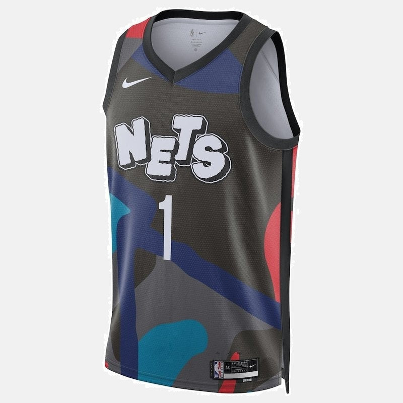 Mikal Bridges Brooklyn Nets Unisex 23/24 NBA Jersey - Black - City Edition