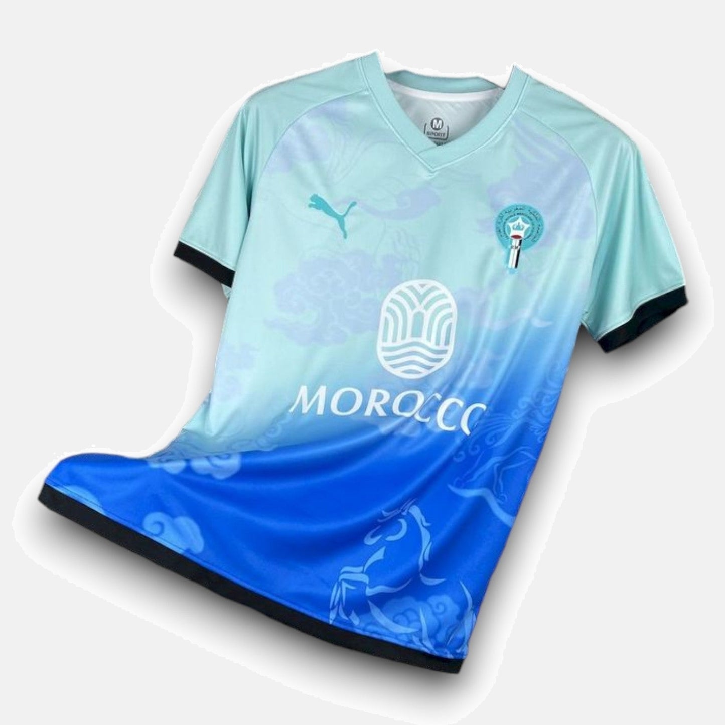 Morocco Ocean and sky Jersey 2025/2026