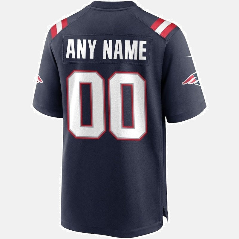 Patriots - Custom NFL Game Jersey - Navy