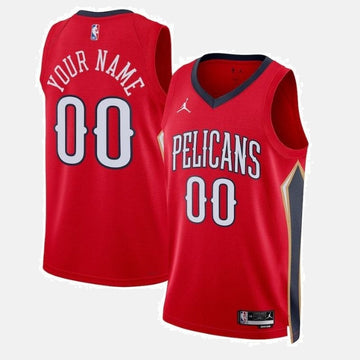New Orleans Pelicans Unisex 2023 NBA Jersey - Statement Edition - Red