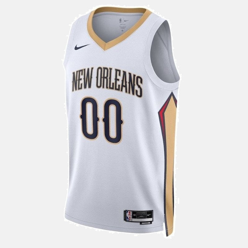 New Orleans Pelicans Unisex 2023 White NBA Jersey - Association Edition