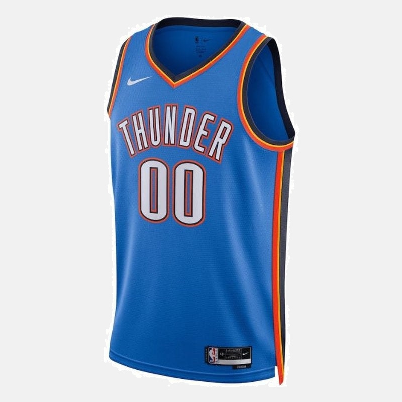 Oklahoma City Thunder Unisex 2023 NBA Jersey Blue - Icon Edition