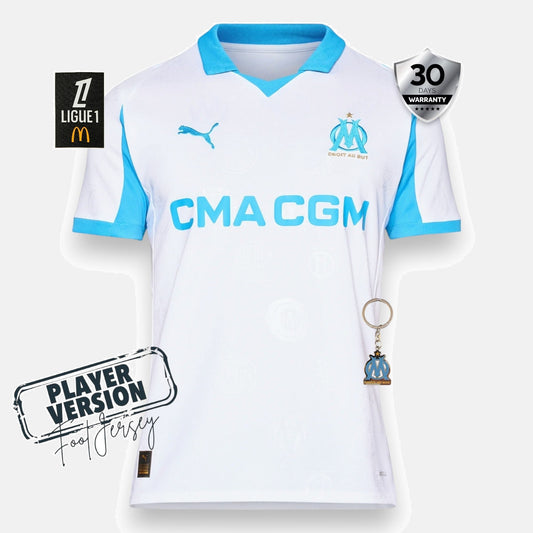 Olympique de Marseille Player Home Jersey 2025/26