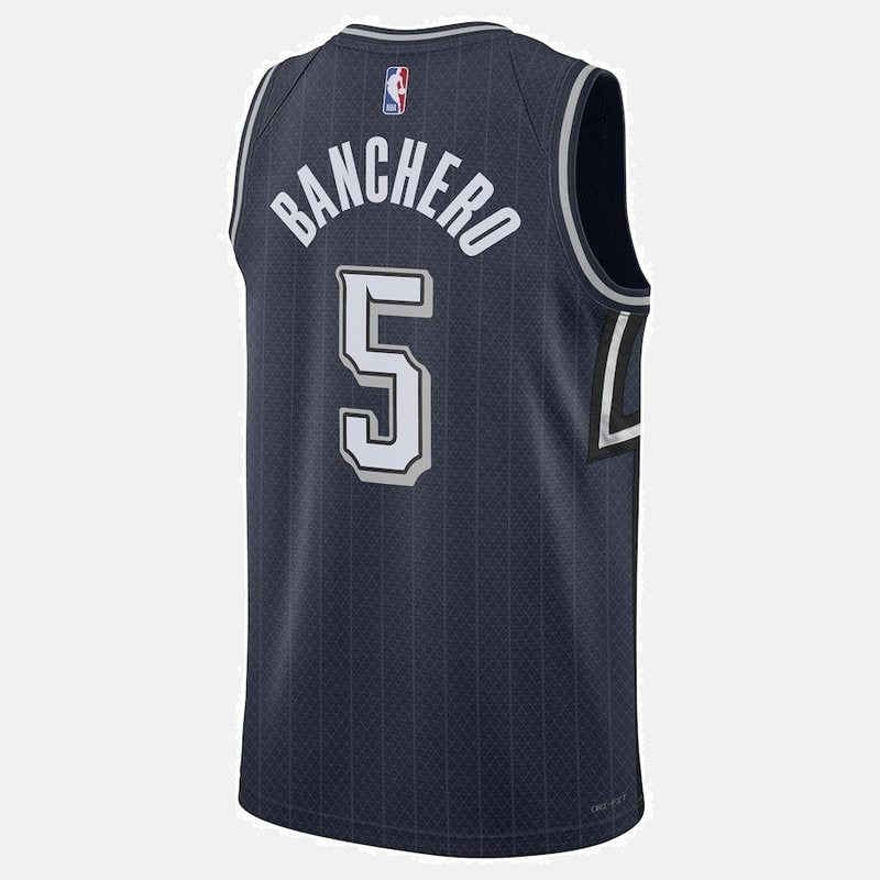 Paolo Banchero Orlando Magic Unisex 23/24 NBA Jersey - Navy - City Edition