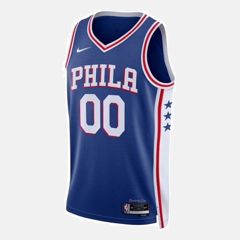 Philadelphia 76ers Unisex 2023 NBA Jersey Royal - Icon Edition