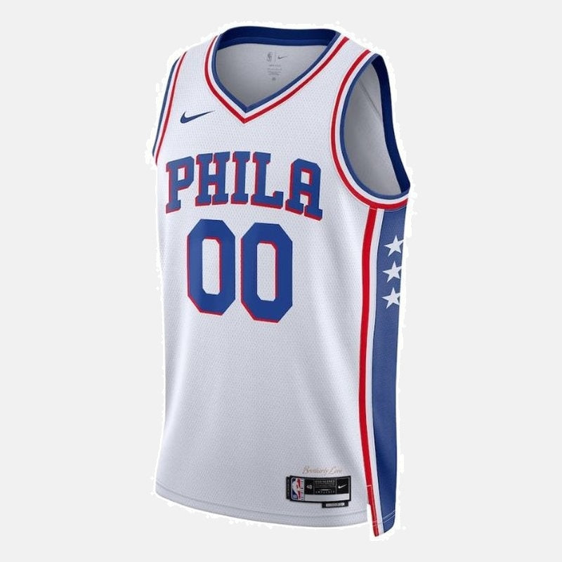 Philadelphia 76ers Unisex 2023 White NBA Jersey - Association Edition