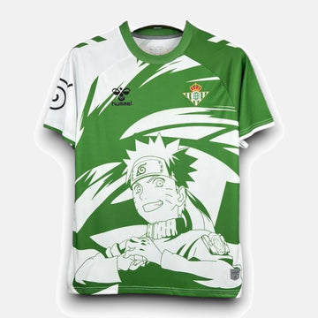 Real Betis 2025/26 Hummel x Limited Edition Naruto Jersey