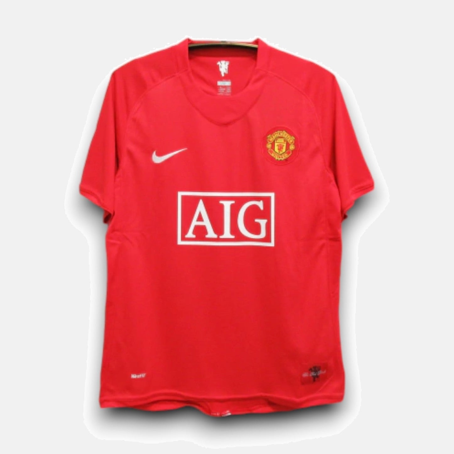 RONALDO #7 Manchester United Retro Jersey Home 2007/08